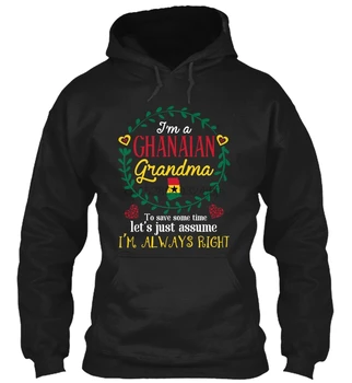 

I AM A GHANAIAN GRANDMA Streetwear men women Hoodies Sweatshirts