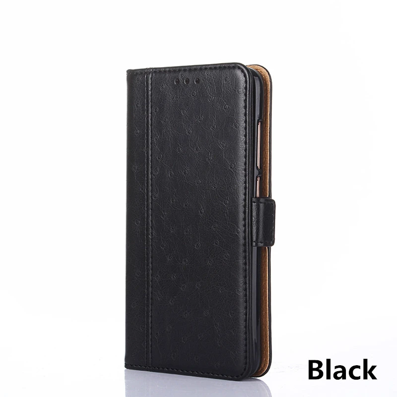 Чехол-чехол для Cubot X18 Plus X19 P20 Note S Plus J3 Pro R9 R11 Nova power hafury Mix чехол для телефона кожаный флип-чехол с подставкой Fundas - Цвет: Black