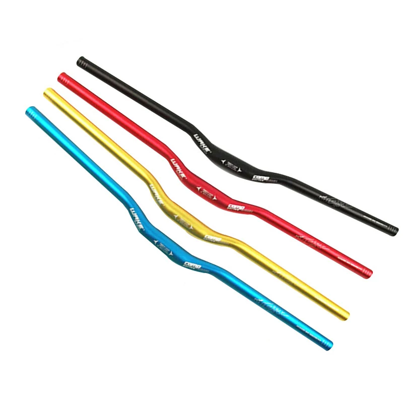 Aluminum Alloy MTB Bicycle Handlebar Road Mountain Bike Riser Handle Bar Lightweight Steering Wheel 720 780mm x 31.8mm bicycle handlebar grips bike handlebar tape bicycle accessories bicycle handlebar