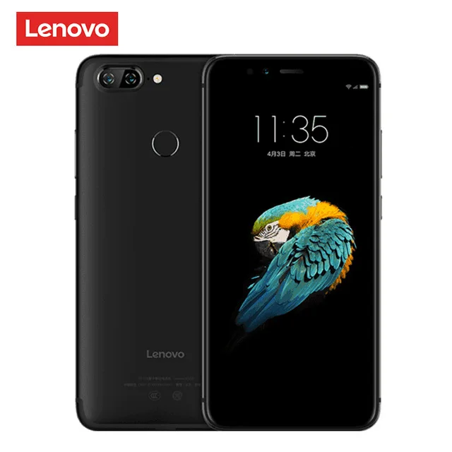 black Смартфон lenovo S5 K520 с глобальной версией, 4 Гб ОЗУ, 64 Гб ПЗУ, Восьмиядерный процессор Snapdragon 625, двойная задняя камера 13 МП, фронтальная камера 16 Мп, мобильный телефон с функцией распознавания лица - Цвет: black