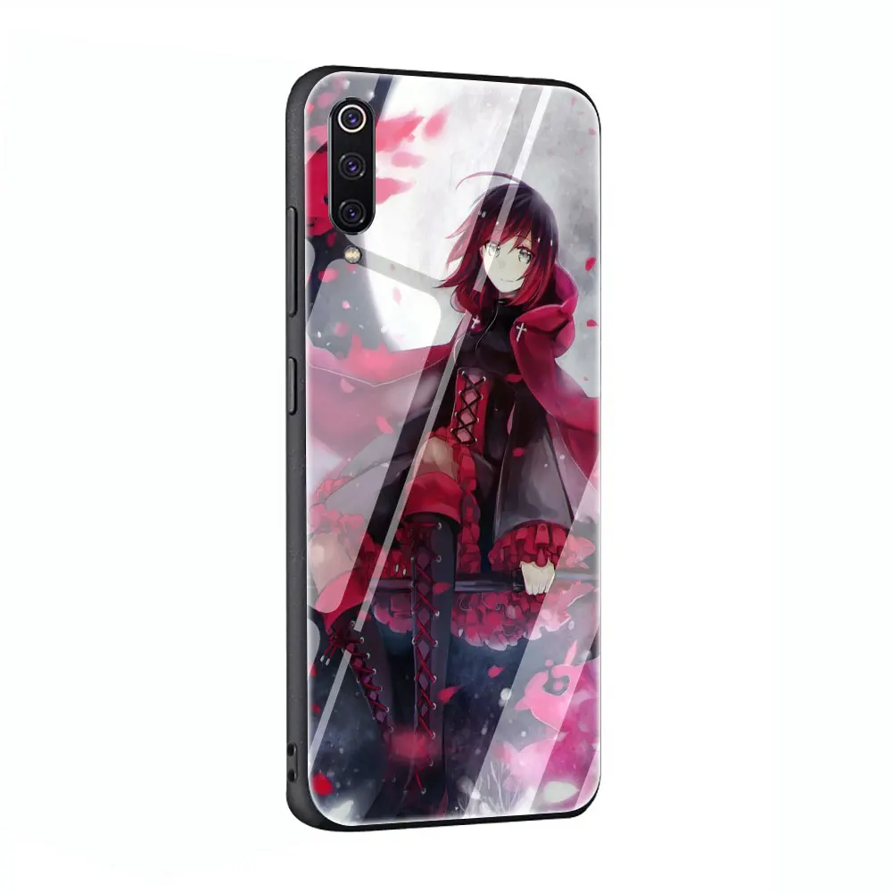 G3 EWAU чехол для телефона из закаленного стекла с Аниме RWBY для Xiaomi mi 8 9 Red mi 4X 6A Note 5 6 7 Pro Pocophone F1 - Цвет: G3