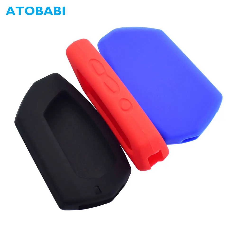 실리콘 자동차 키 케이스 LCD 원격 제어 포브 프로텍터 커버 스킨, 판도라 DX-90 D010 DX 90 91 6X 9X 90B 90BT 90L 42 Moto용