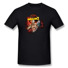 2019 Men's Basic Short Sleeve T-Shirt 3D Print t shirt Fight Borderlands Cotton Funny T-shirt homme Top Tees