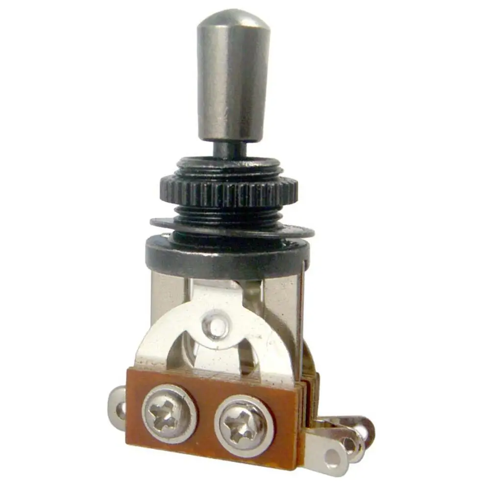 

Internal Thread 3.5mm Brass Electric Guitar Toggle Switches Knobs Tip Cap Button