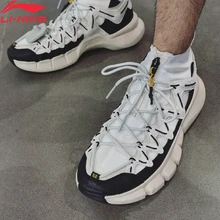 Li-Ning Мужская эссенция 2,3 открытие баскетбольная Культовая обувь Удобная стильная спортивная обувь с подкладкой кроссовки для отдыха AGBP077 SOND19