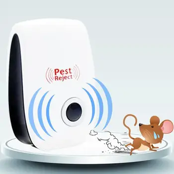 

2020 Hot Sale Portable Electronic Mosquito Repellent Tool Indoor Cockroach Mosquito Insect Rodent Ultrasonic Pest Repeller