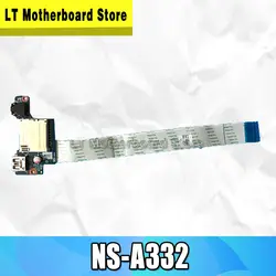 Оригинал для lenovo Z410 Z50-70 G40-30 аудио USB доска AILG1 NS-A332 USB Бесплатная доставка