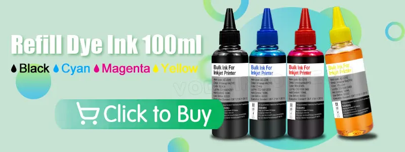 Description Picture 3 of item250ML Black ink Dye Ink Refill Kit For HP 301 302 304 305 For Iconic Brand PG545 540 440 445 Printer Inkjet Cartridge