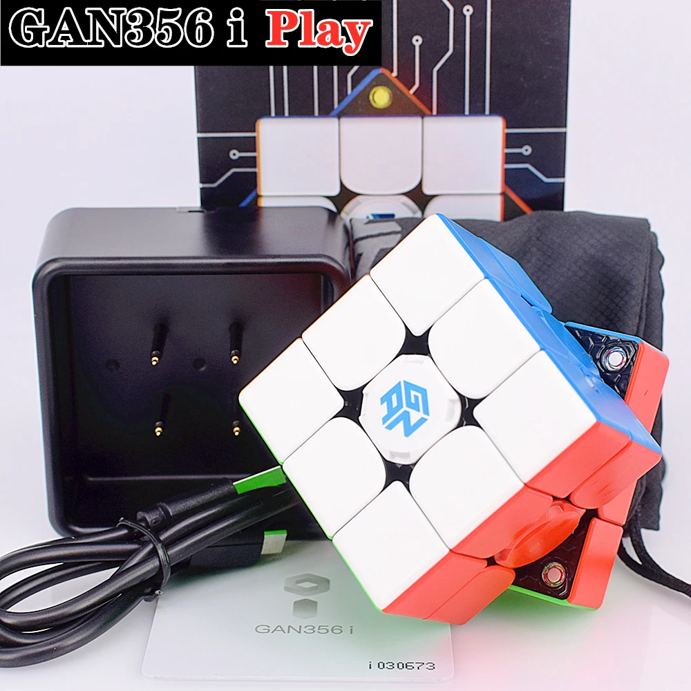 GAN356 i play Магнитный 3x3x3 магический куб GAN 356i 3x 3 скоростной куб-головоломка GAN356i Cubo