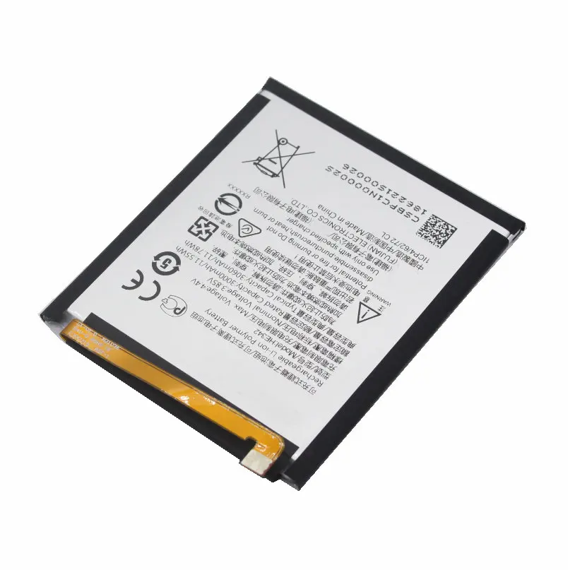 1x HE342 3060mAh /11.78Wh Сменный аккумулятор для Nokia X6 2018 6 1 Plus TA 1099 1109 X5 5 + набор инструментов