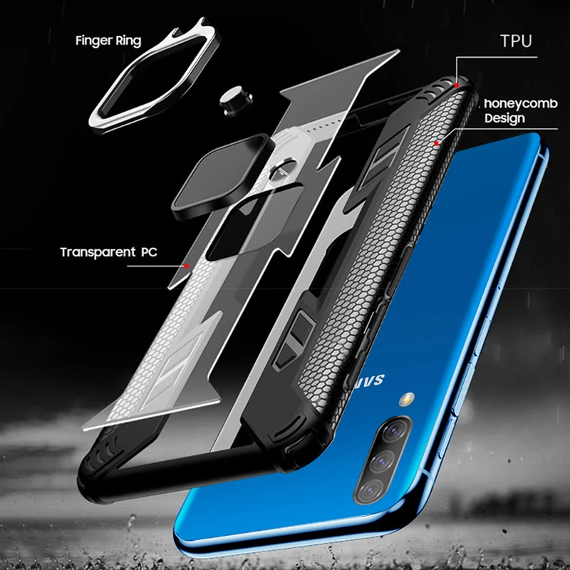 Магнитный автомобильный чехол держатель для Samsung A50 Galaxy S20 Ultra A7 A9 2018 S10 Note 10 Plus Lite A30