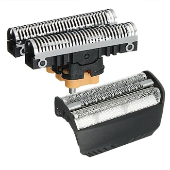 

2PCS for BRAUN Combi Pack 30B 310 330 Shaver Shear Head Blade & Blade Block