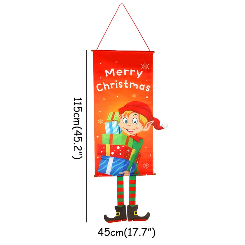 Style 4 Garland Merry Christmas Decor for Home Cristmas Decor Navidad Christma Ornaments Christmas Xmas Outdoor Happy New Year - Цвет: Style 4