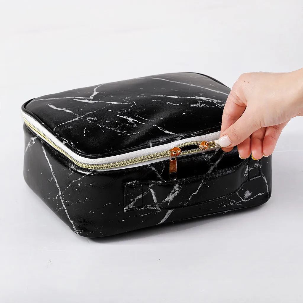 Polyester Makeup Bag Portable Bag Travel Cosmetic Organizer Multifunction Toiletry Bags For Woman beaute femme maquillage T5