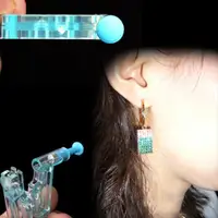 Ear Piercing Kit Disposable Disinfect Safety Earring Piercer Machine Studs Nose CLip Body Jewelry Piercing Tools 2