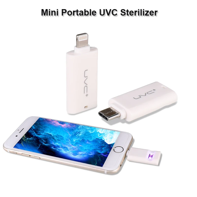 10PCS/LOT Portable Mini Bactericidal Ultraviolet Lamp UV LED Light Mobile Phone USB Interface Plug Power Supply Disinfection|Mobile Phone Sterilizer| - AliExpress