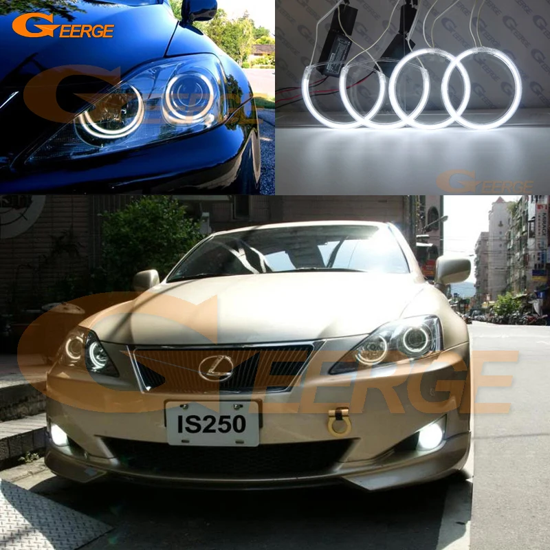 

For Lexus IS220 IS250 IS350 IS-F 2006 2007 2008 2009 2010 Excellent CCFL Angel Eyes kit Ultrabright illumination ccfl Halo Ring