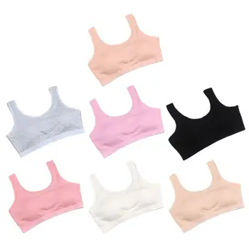 

Kids Girls Underwear Adjustable Bra Vest Children Cotton Blended Underclothes Undies Clothes