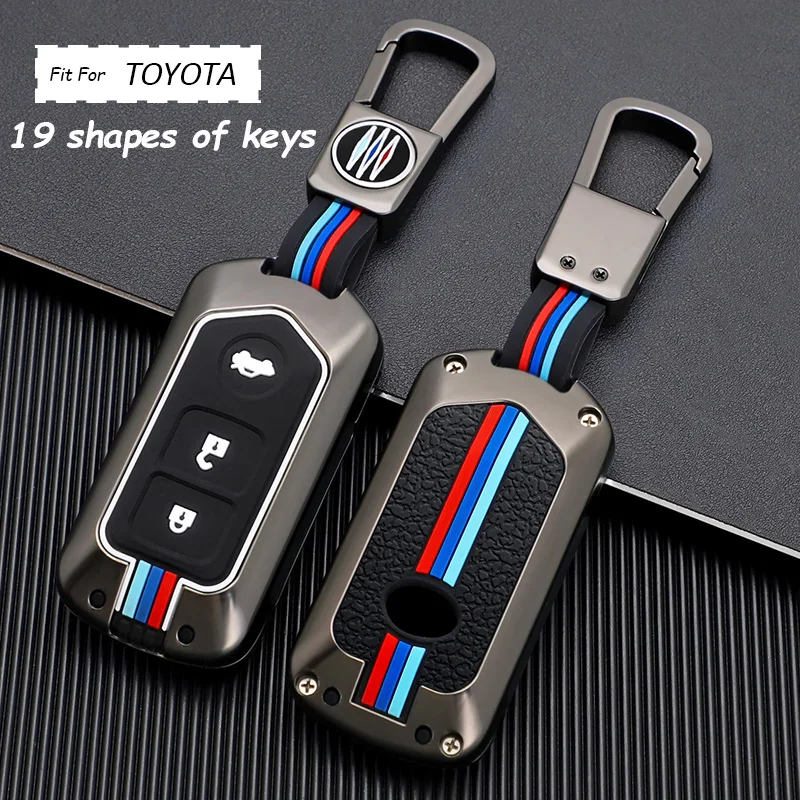 Роскошный чехол для автомобильного ключа Toyota Camry Avalon Land Cruiser Corolla Highlander Levin Izoa Yaris