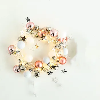 

Christmas Lights Led Lights String Deal Coppers Wire Lamp Interior Lighting Bell decoration white Christmas bell style lamp #17