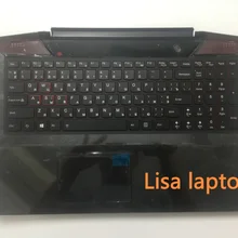 Y700-15isk для lenovo верхний чехол L 80nv w/KB UKR C-Cover с клавиатурой с тачпадом черный