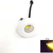 1 шт., новинка, черная рамка, желтый цвет, мини светодиодный светильник 277 Вт, мм, 95 в-в, ювелирный дисплей, потолочные точечные встраиваемые точечные лампы для шкафа