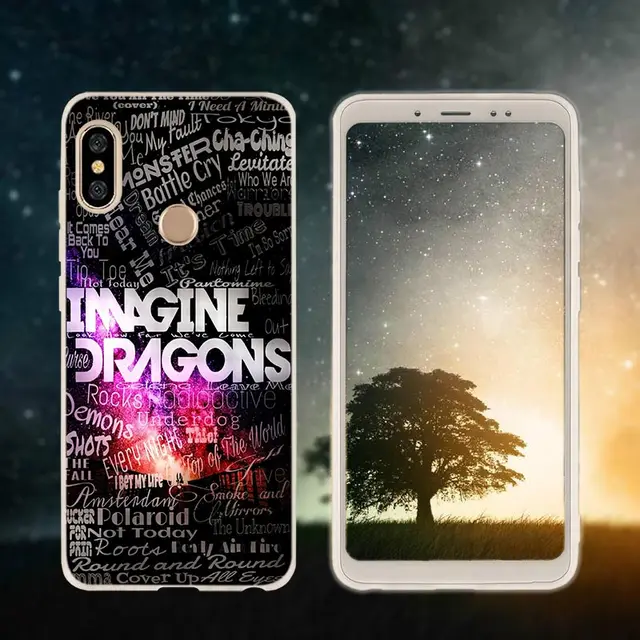 imagine dragons night music Soft Case Cover For Xiaomi Redmi Note 10 9 8 7 6 5 Pro 10s 9s 9T 8T Bag Silicone 14