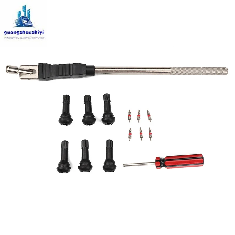 

Set tire removal installation and maintenance kit-TR413+ valve core + take-out - Applicable: car, truck, #2-8