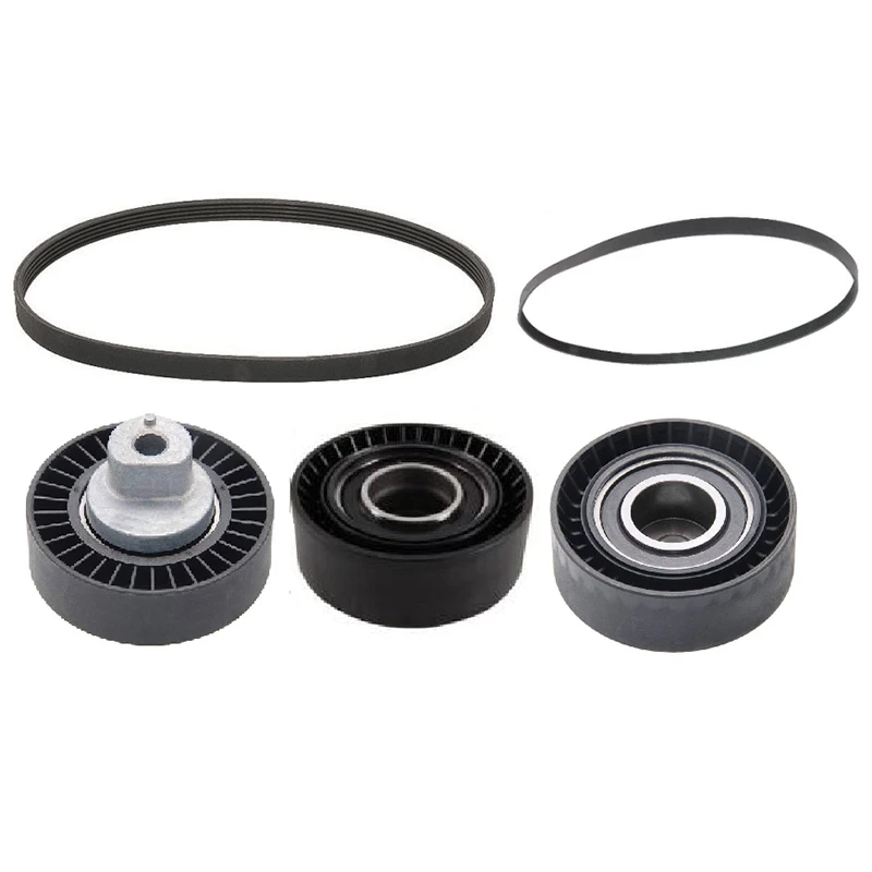 Натяжной ролик для ремня + ремень 6Pk1538 5Pk865 BMW E46 E39|Ремни шкивы и скобы| |