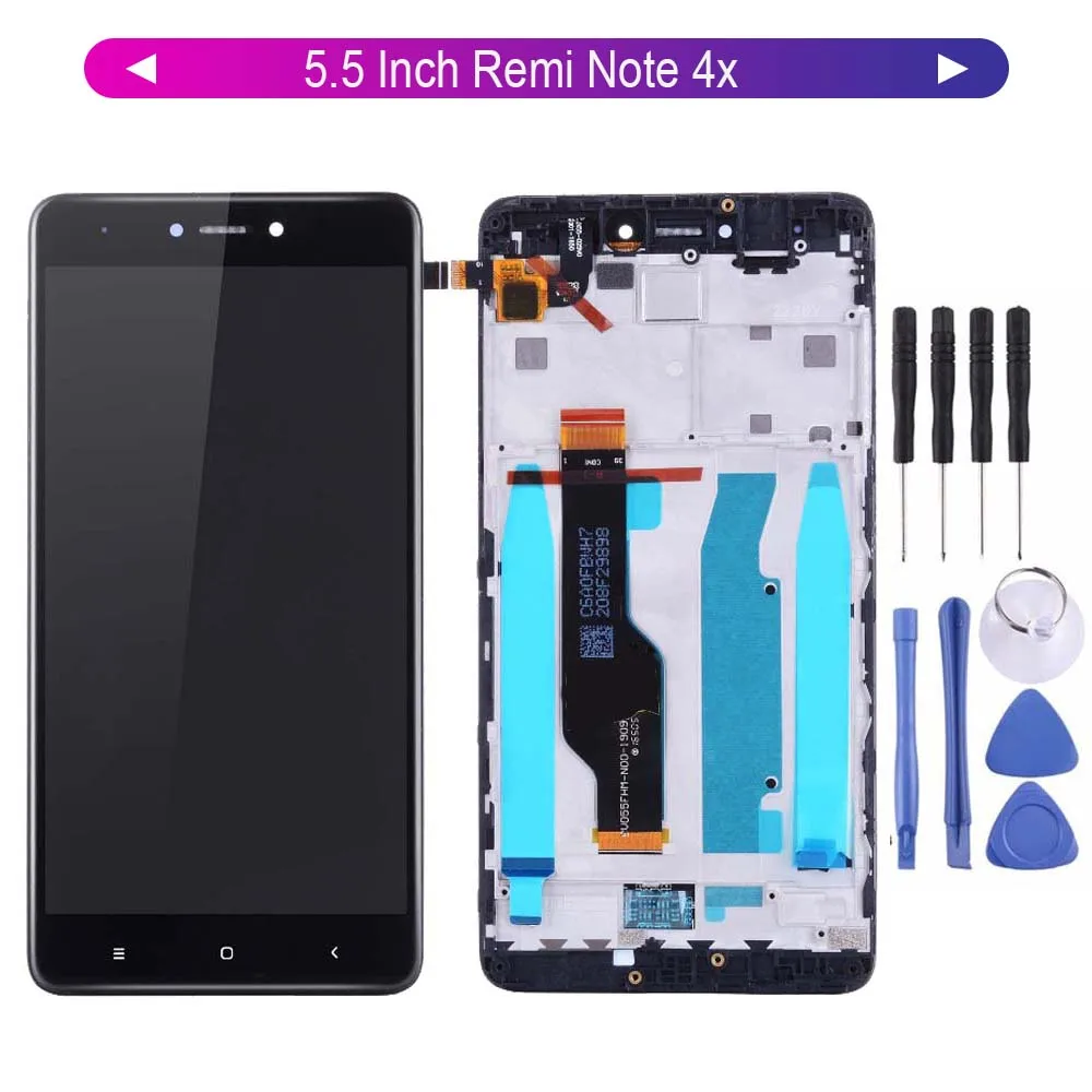 

5.5'' For Xiaomi Redmi Note 4X LCD Display Digitizer Screen Touch Panel Glass Sensor Assembly Snapdragon 625 +Free Tools