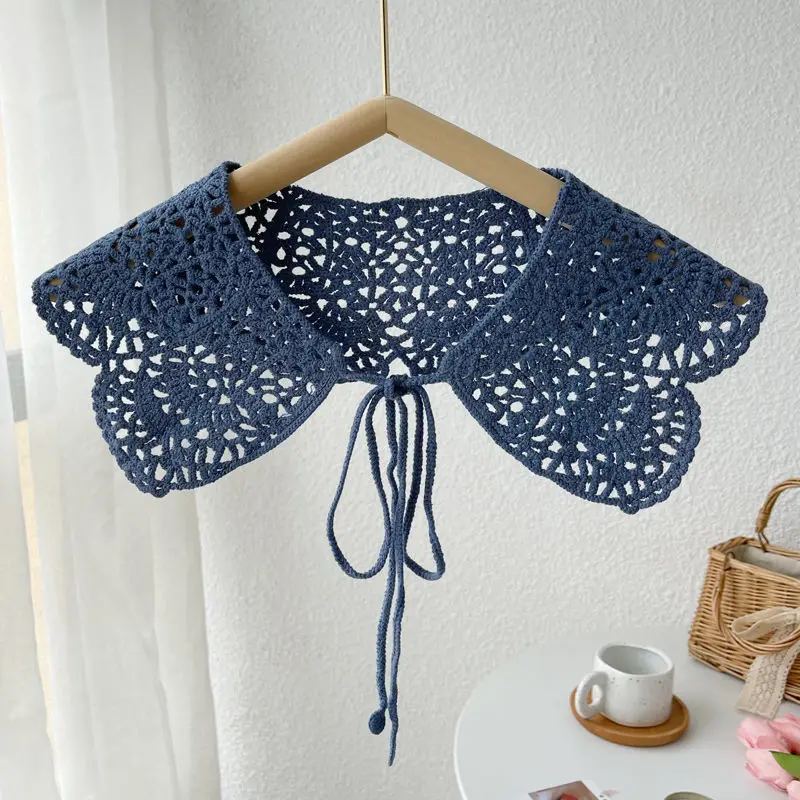 

Новинка, осенняя Вязаная Шаль в черном цвете, накидка на плечи для женщин, накидка с искусственным воротником, накидки, шарф с узлом, защита для шеи для девочек и мальчиков, пончо, накидки