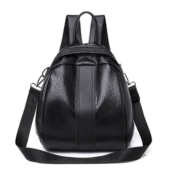 

2020 New Women's Backpack Korean Version of The Wild Fashion Mini Multi Purpose Soft Leather Casual Travel Bag Small Backpack
