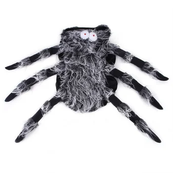 

Halloween Carnival Pet Spider Clothes Festival Decoration For Dogs Cats Black Party Dress Up Simulation Spider Costumes