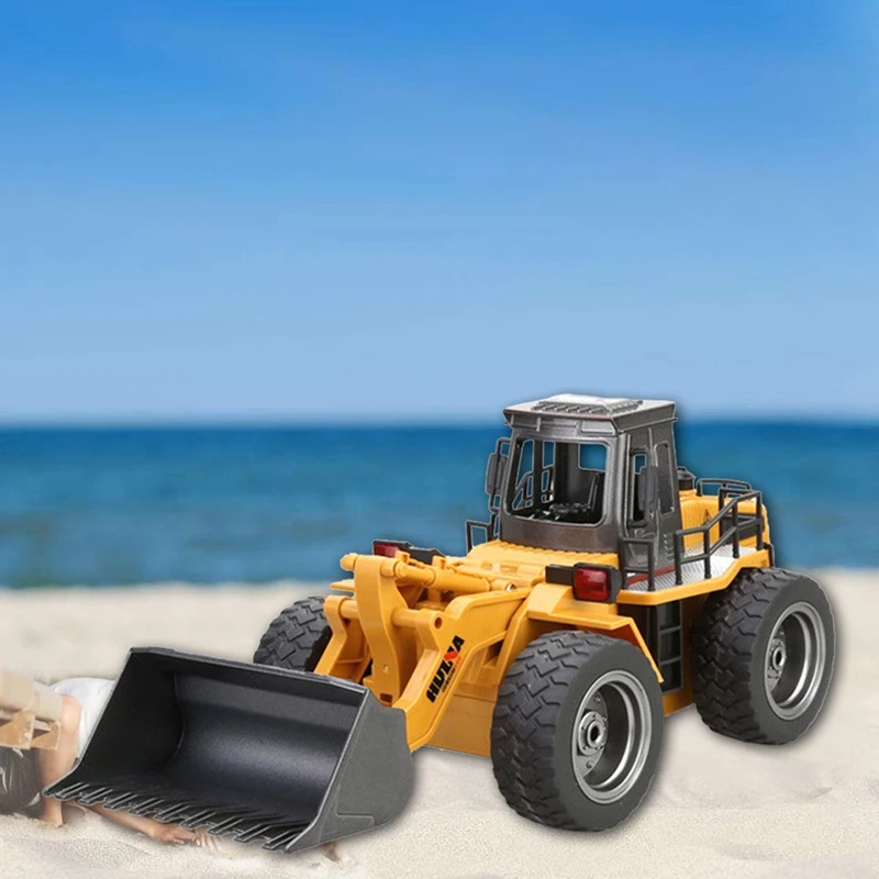 

HUINA 1520 1:18 2.4GHz 6CH RC Alloy Truck Construction Vehicle toy