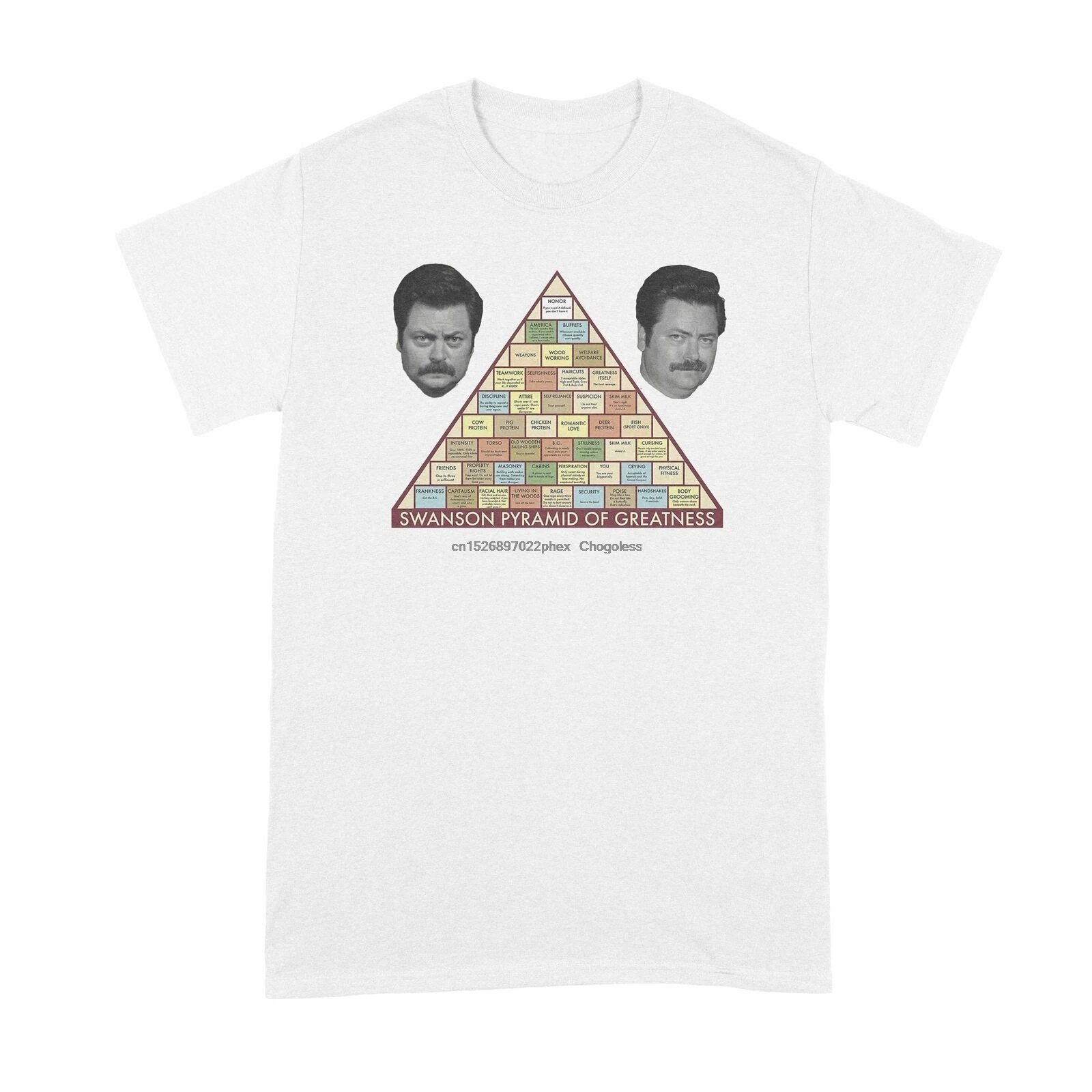 Swanson Pyramid of Greatness Shirt Ron |