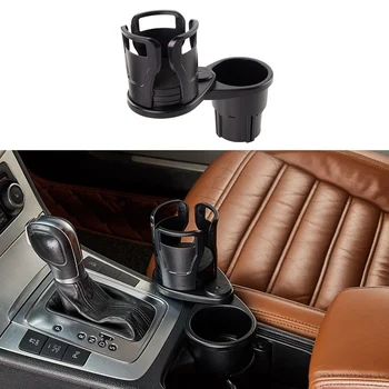 

Car Dinking Accessories Supplies Universal Car Dual Cup Holder Sunglasses Phone Organizer Drinking Bottle Holder