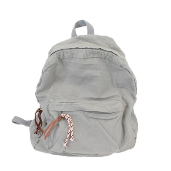 

Korean Casual Canvas Backpack Simple Forest Art Student Schoolbag Wild Retro Large Capacity Travel Backpack