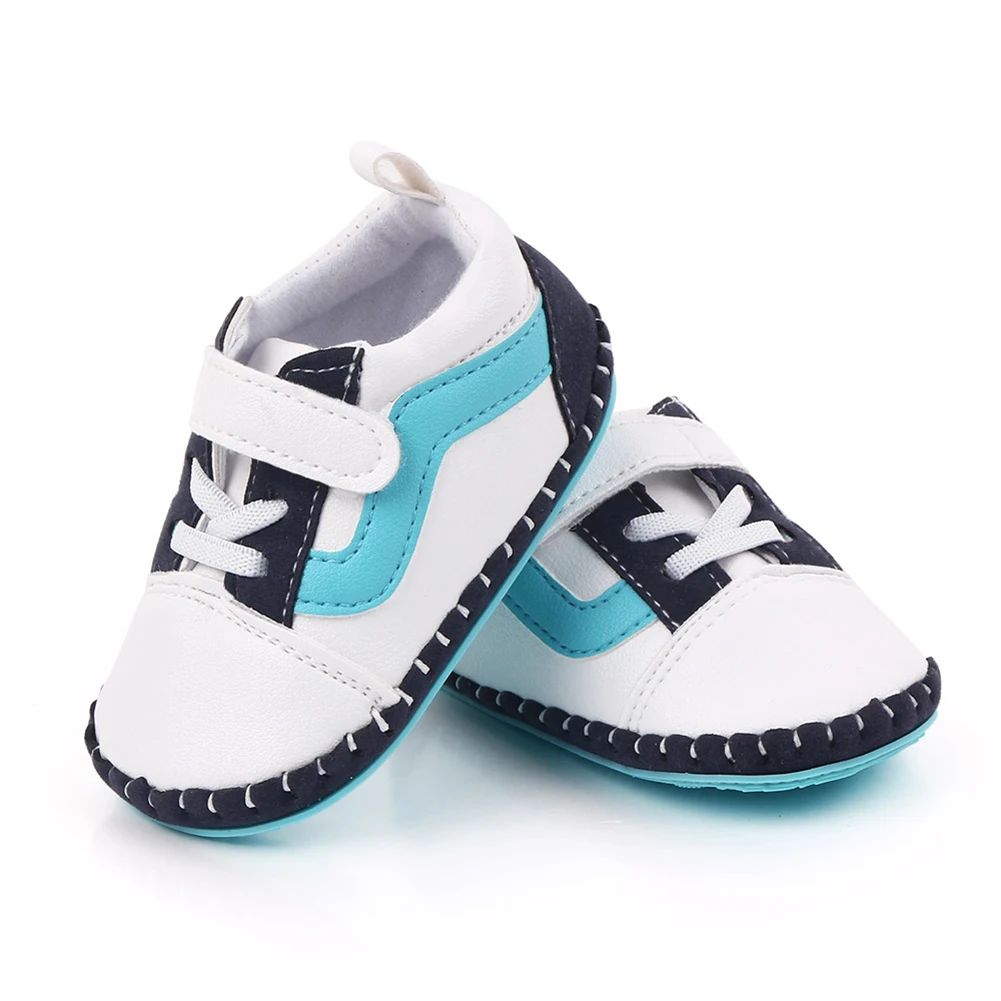 Baby Girl Breathable Patchwork Design Anti-Slip Casual Sneakers Toddler Soft Soled Walking Shoes