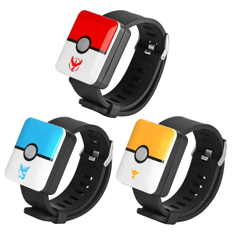 

NEW 3 Colors Bluetooth Square Wristband Smart Bracelet Automatic Catch Fit for Nintend Switch Pokemon Go Plus Dropshiping