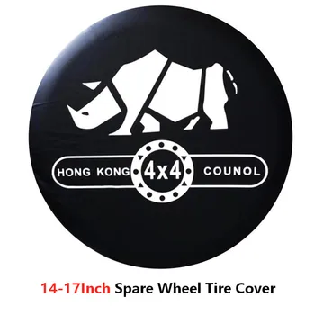 

14" 15" 16" 17" Inch Wheel tire cover PVC Leather Spare Tire Cover Case Protector Bag Pouch For Jeep Hummer For Toyota Daihats