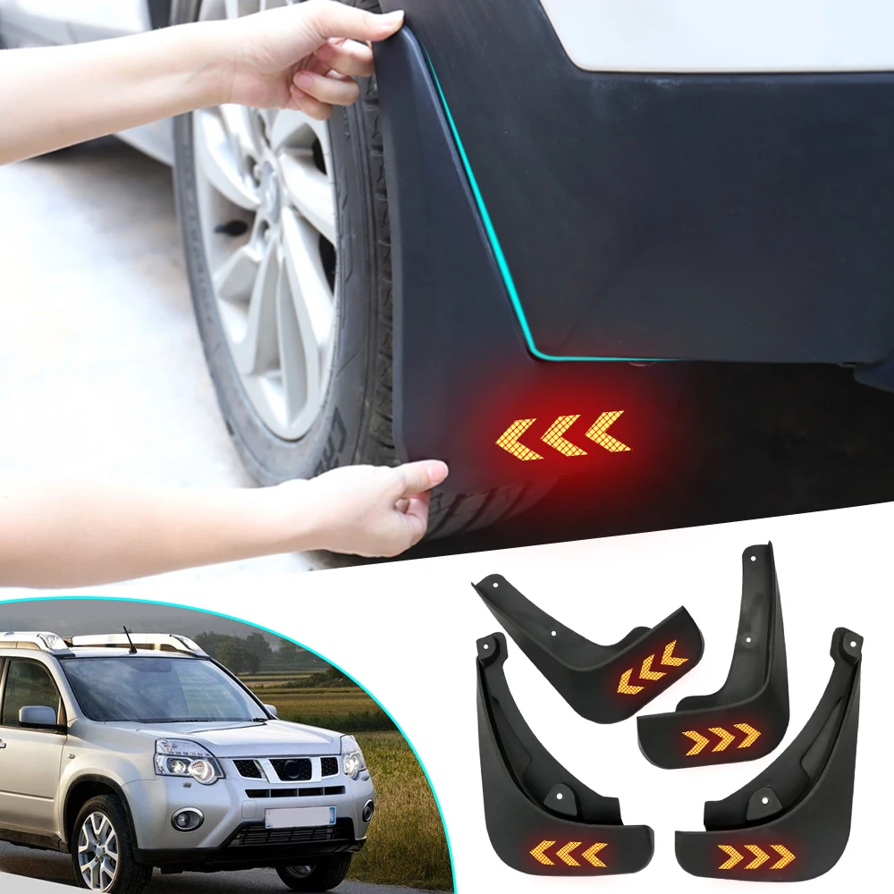 Для Nissan X-Trail 2008-2013 автоколесо Брызговики Премиум сверхмощные Брызговики ралли Броня крыло