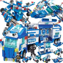 Cheap City Police SWAT ROBOT Toy Truck Car LegoINGLs Building Blocks Sets Technic Playmobil DIY Bricks Educational Toys for Children Cheap City Police SWAT ROBOT Toy Truck Car LegoINGLs Building Blocks Sets Technic Playmobil DIY Bricks Educational Toys for Children