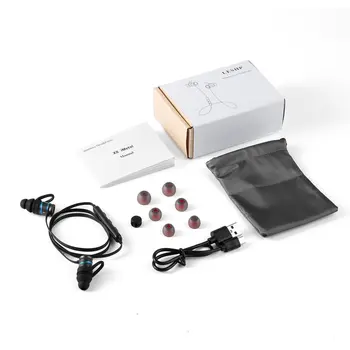 

LESHP Ergonomic Sweatproof Noise-Cancelling Wireless 4.1 Hands-Free CSR8645 for Sport Enjoyment
