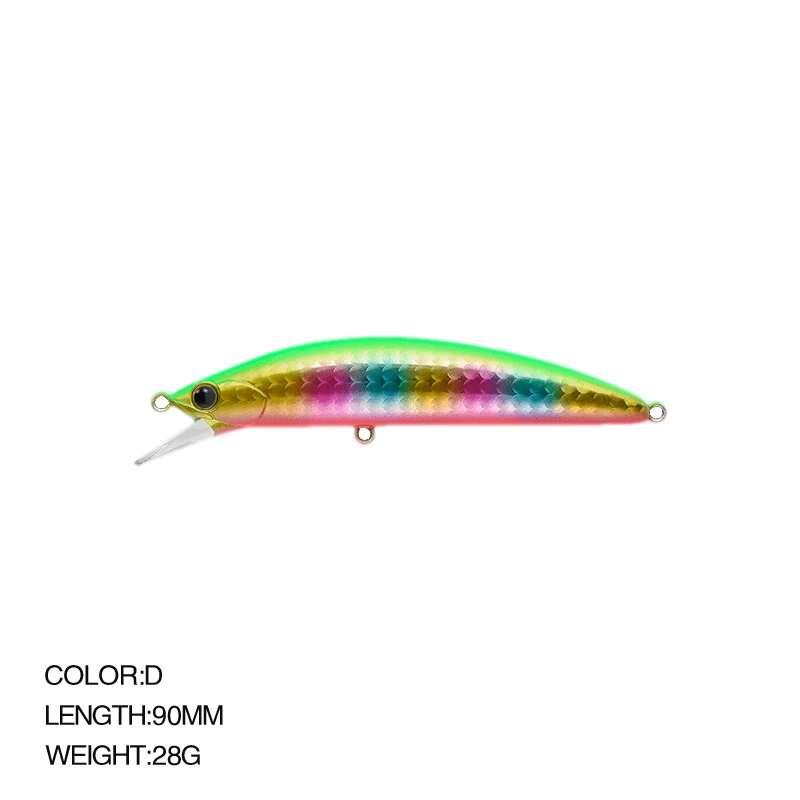 ǰ 90mm 28g Wobblers ũũƮ ɴ ̳  ̳ ΰ ̳ ٴ幰 ϵ ̳ ũ̽  Ŭ, ٴ  Ʈ