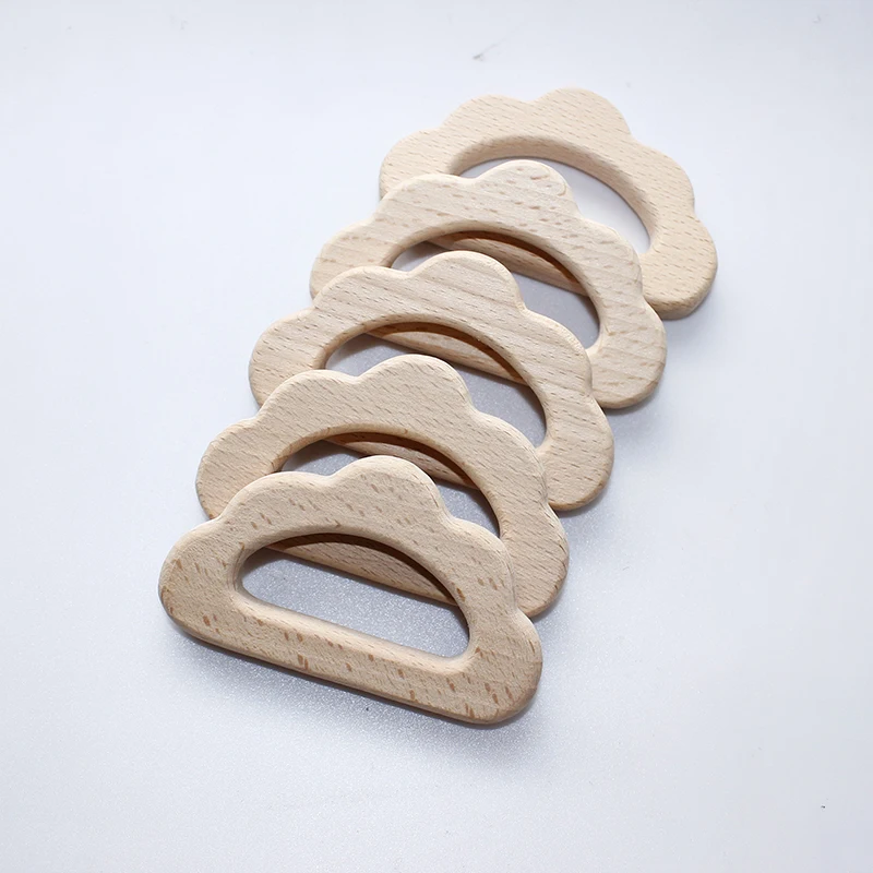 Новинка детский деревянный прорезыватель для зубов животное подвеска соски