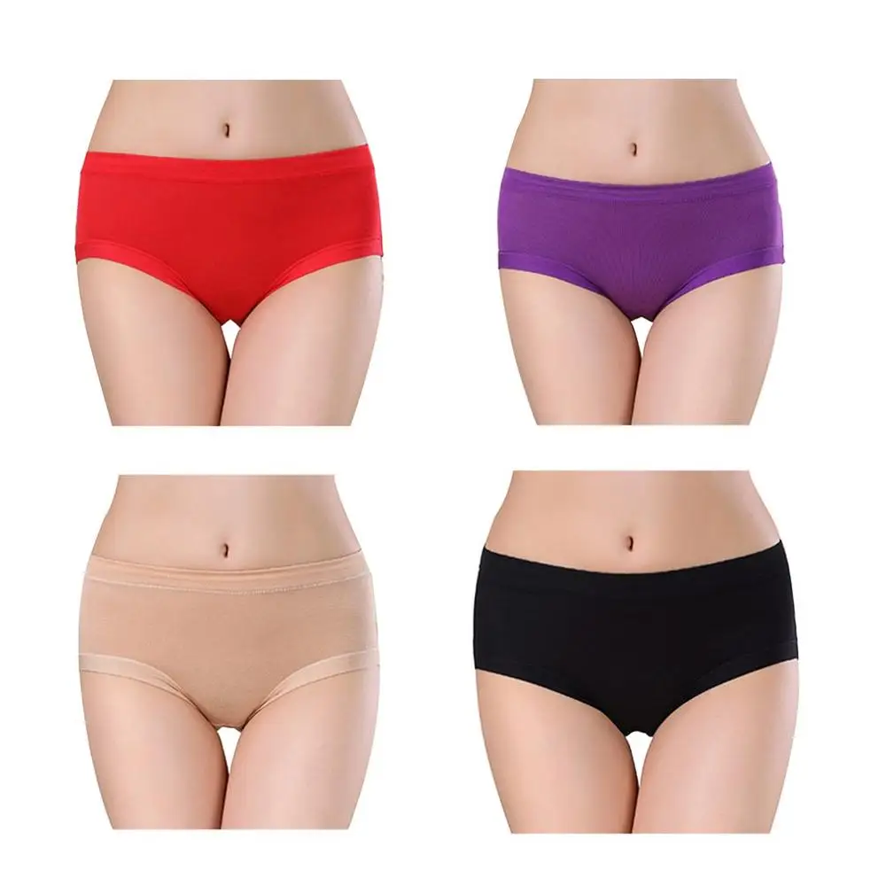 

Leakproof Prevent Side Leakage Double Layer Elastic Comfortable Woman Lady Girl Feminine Hygiene Briefs Underwear Short Panties