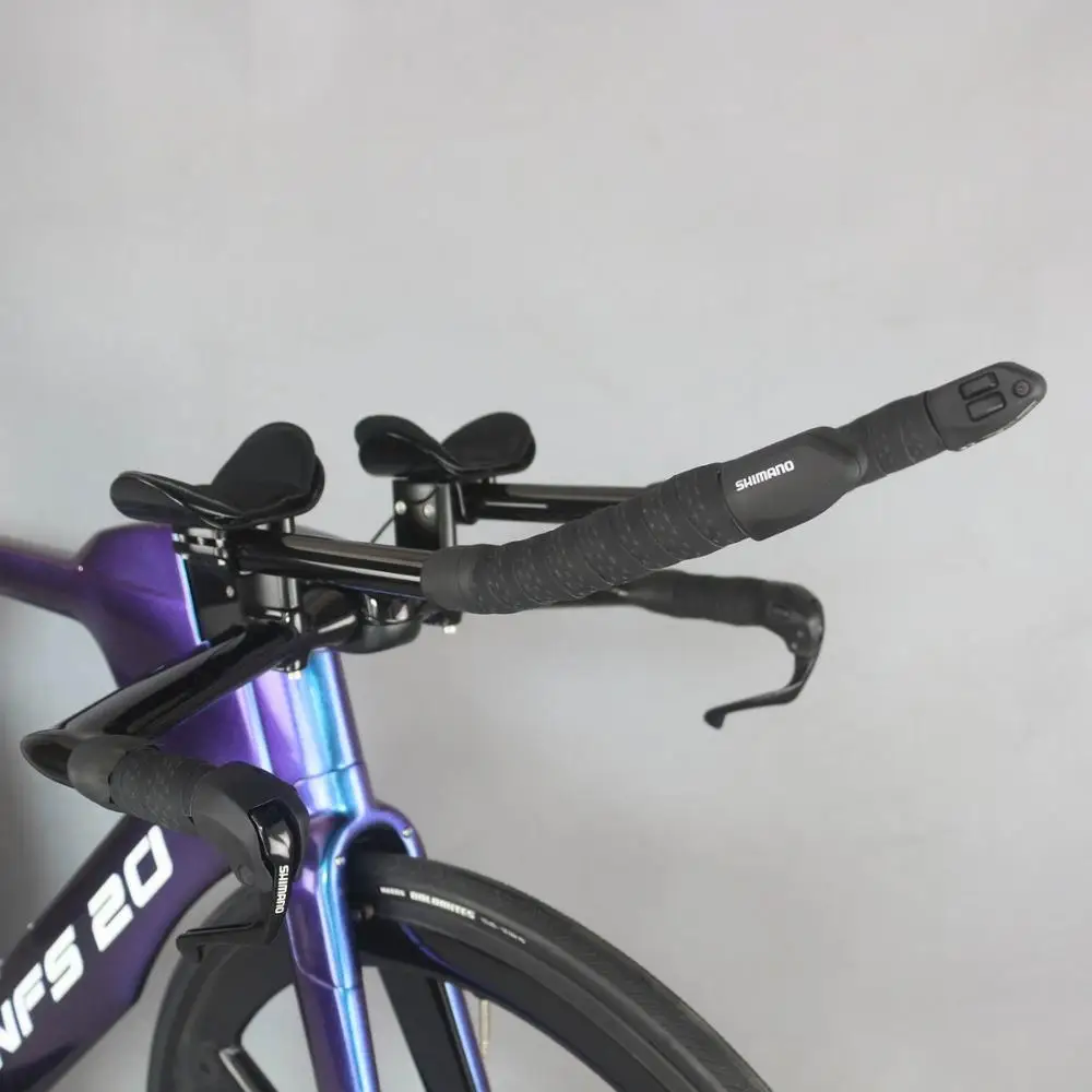 TT bike time trial bicycle complete bike Triathlon Carbon Fiber Carbon chameleon Painting Frame with DI2 R8060 groupset