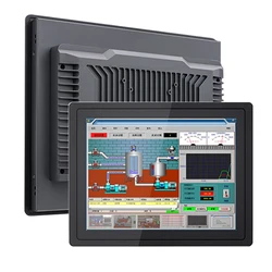 Tablette PC industrielle tout en un, 19 pouces, avec écran tactile capacitif Core i3, pour Win 7/8/10 Pro/Linux 