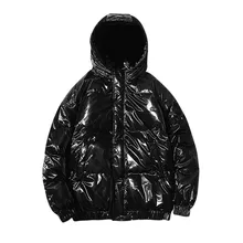 Новинка, высококачественные зимние мужские куртки и пальто для катания на лыжах, повседневная куртка, Мужская одежда, куртка, однотонное пальто на молнии, мужская куртка-бомбер