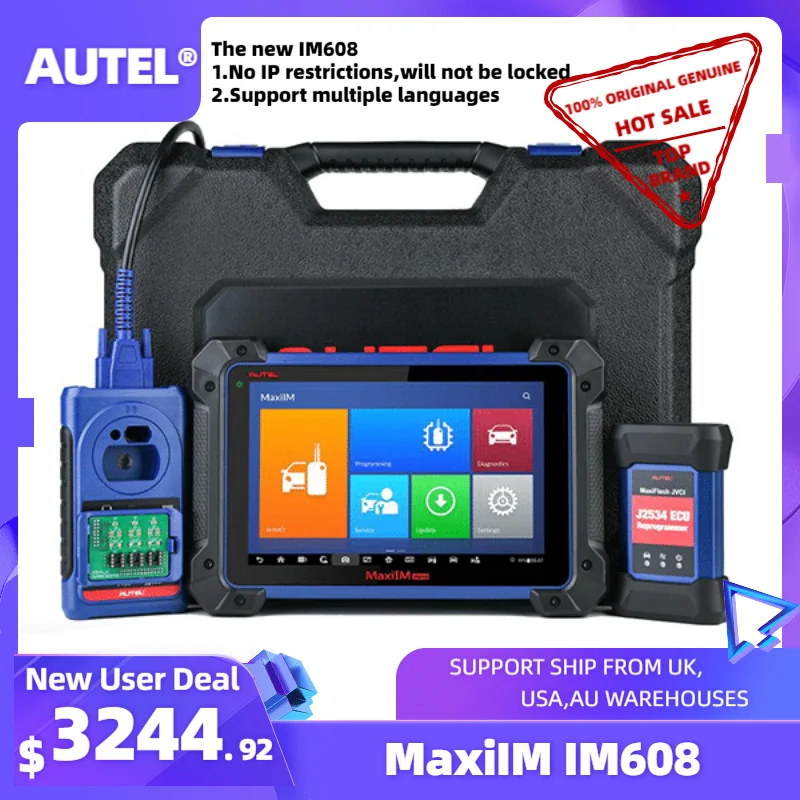 Диагностический инструмент Autel IM608 IMMO для Maxisys MS908 + IM508|Программаторы с